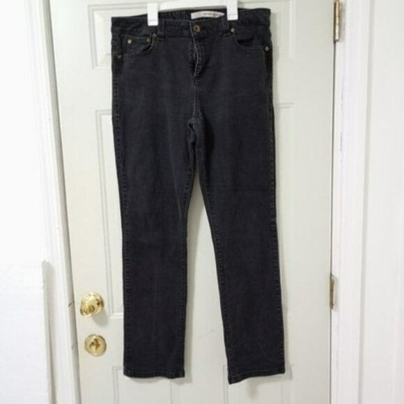 Dkny Other - DKNY Duane Denim Jeans Mens 16 Black Skinny Pants Dark Wash